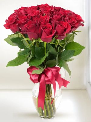 Kelkit Çiçekçi - 24 Kırmızı Gül Buketi